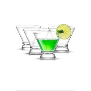Set of 4 Martini glasses joyjolt Afina